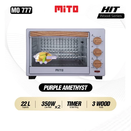 MITO Oven Listrik MO777 HIT (Wood Series) Kapasitas 22 Liter
