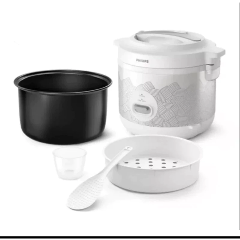 Philips Rice Cooker 1.8L Magic Com 3 in1 Alumunium Pot 3D Heating HD3003