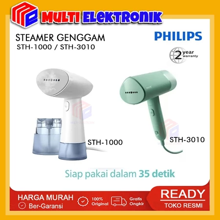 Philips Setrika Uap Genggam - Handheld Steamer Philips STH1000 / STH3010