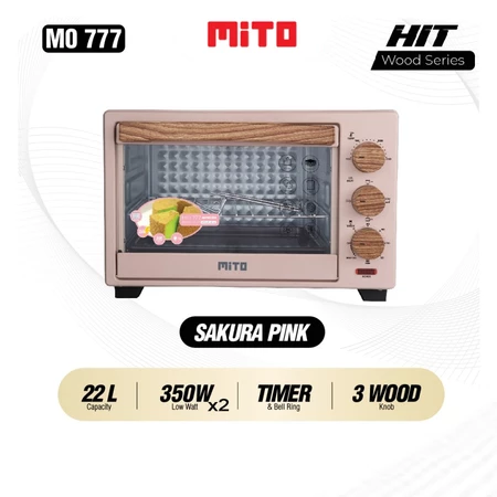 MITO Oven Listrik MO777 HIT (Wood Series) Kapasitas 22 Liter