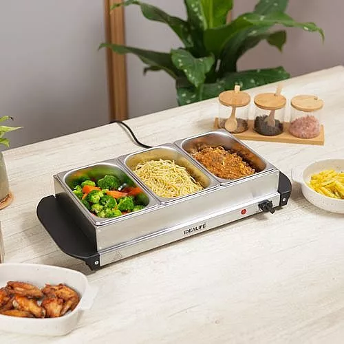 Idealife Pemanas Makanan / Electric Server & Buffet Warmer Idealife BS-4501
