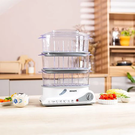 Idealife Food Steamer Idealife Pengkukus Makanan IL-114B / IL 114B / IL114B