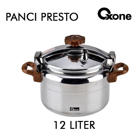 Oxone Panci Presto / Pressure Cooker Oxone Alumunium Cocok Untuk Semua Jenis Kompor