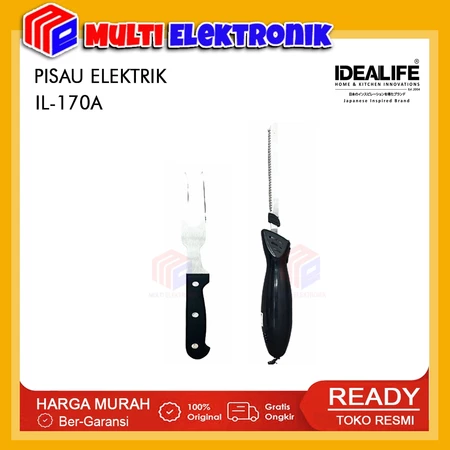 Idealife Pisau Steak Elektrik IL-170A - Idealife Electric Knife
