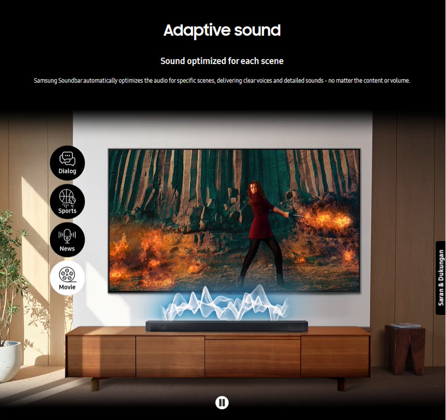 Soundbar SAMSUNG HW-Q600C