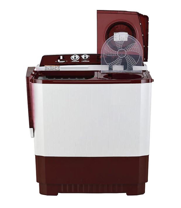 Mesin Cuci LG 16 KG P1600RTB / 2 Tabung Manual / Merah