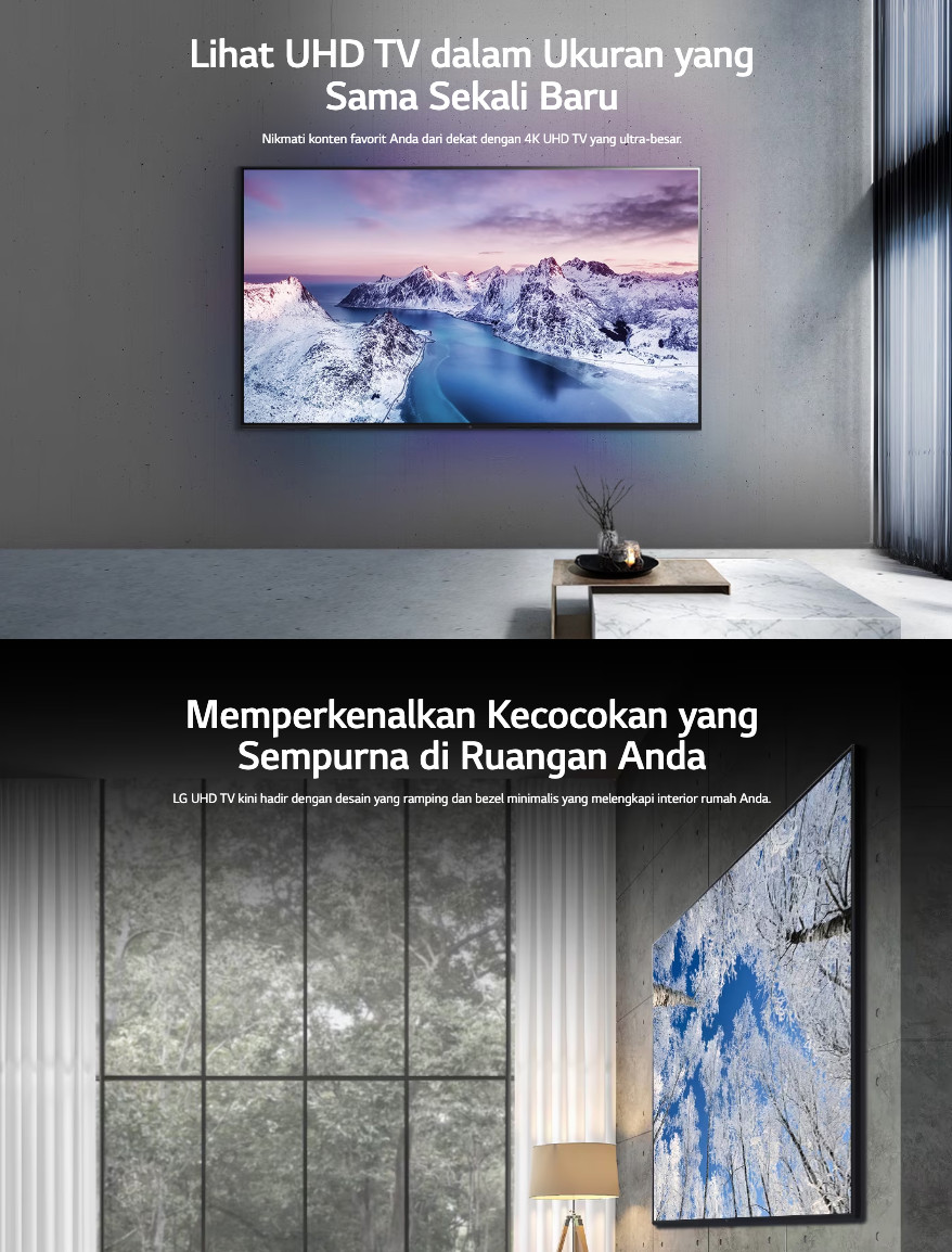 TV LG 50 inch LED TV 50UR9050PSK (4K UHD - Smart TV)