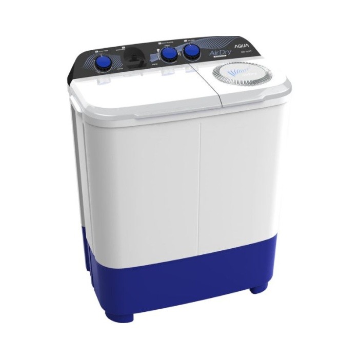 MESIN CUCI AQUA 2 TABUNG MANUAL 8KG / QW-851XT / 851XT - HIJAB MODE