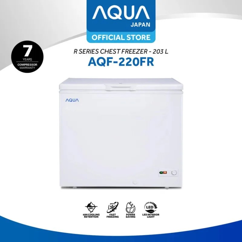 FREEZER PETI - CHEST FREEZER AQUA AQF-220FR / 200 L