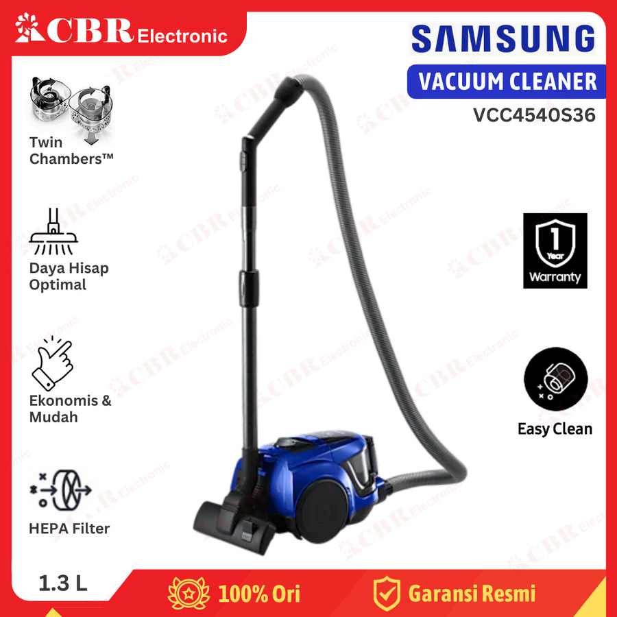 Vacuum Cleaner SAMSUNG VCC4540S36 [ Dry Vacuum / 1.3L]
