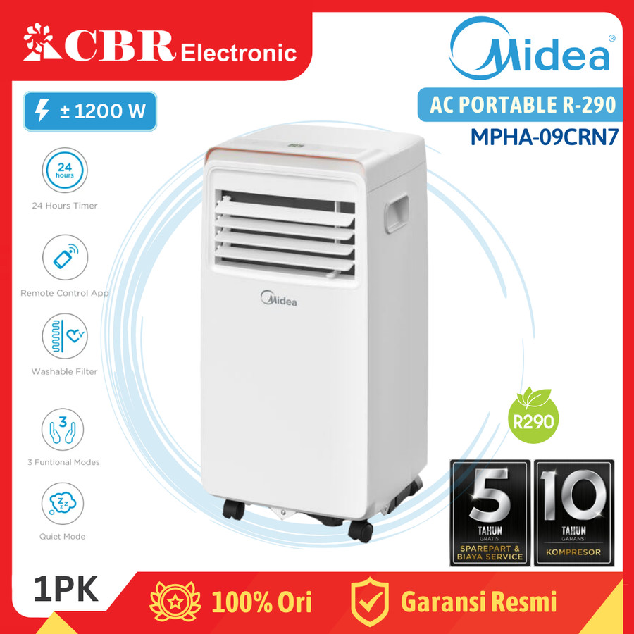 AC PORTABLE MIDEA 1PK MPHA-09CRN7 / R290