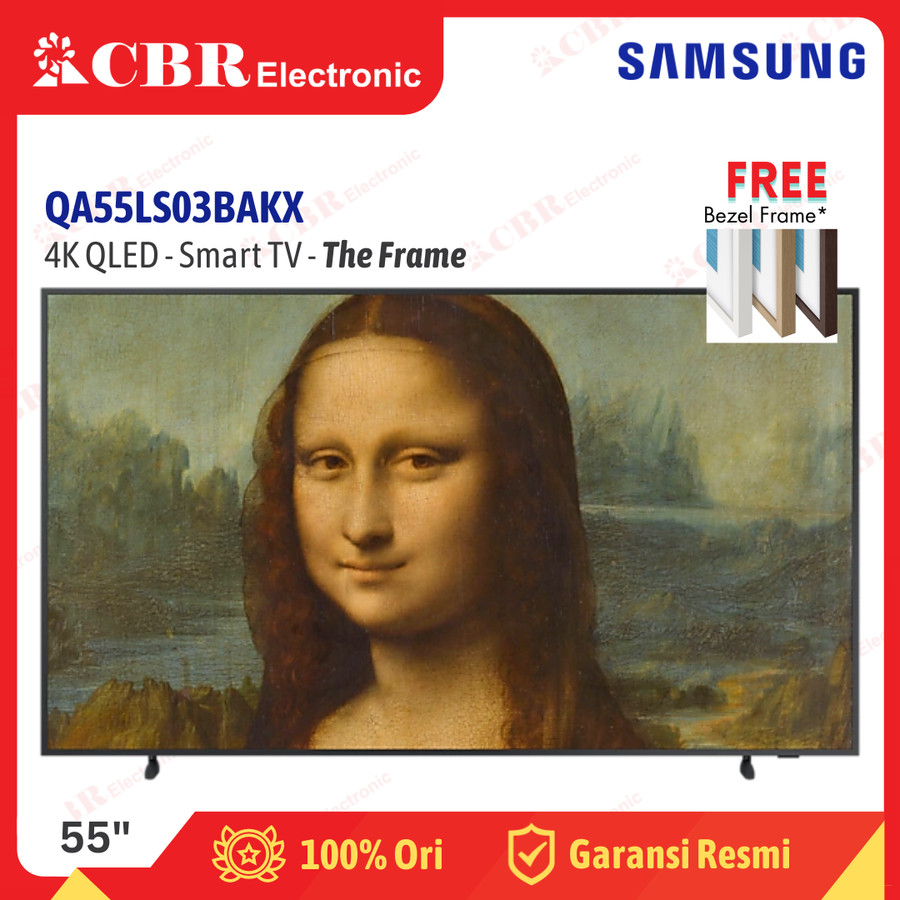 TV Samsung 55inch LED QA55LS03BAKX (4K QLED - Smart TV - The FRAME)