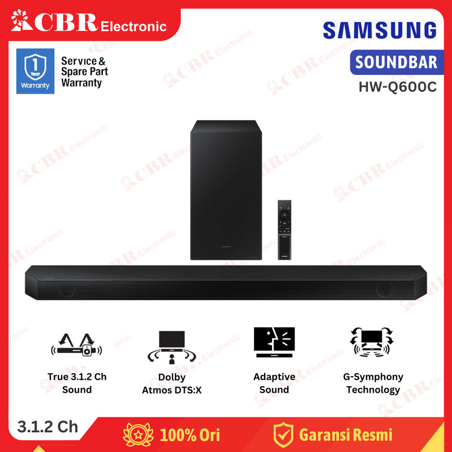 Soundbar SAMSUNG HW-Q600C