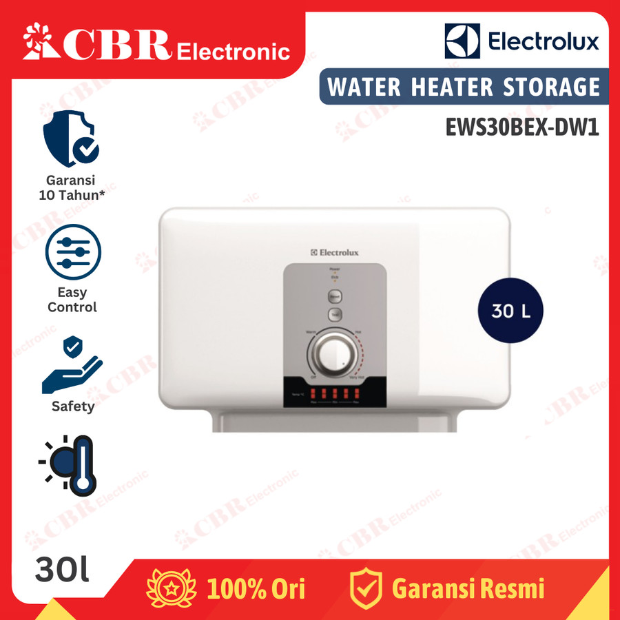 Water Heater ELECTROLUX 30L (Storage) EWS30BEX-DW1