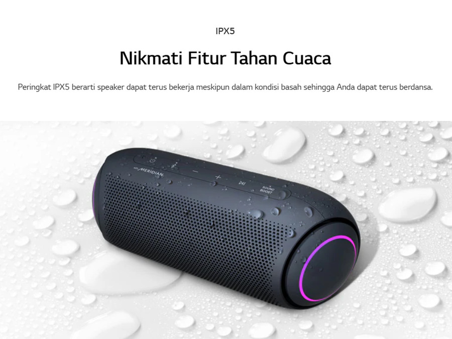 Speaker Portable LG PL5 (XBOOM Go)