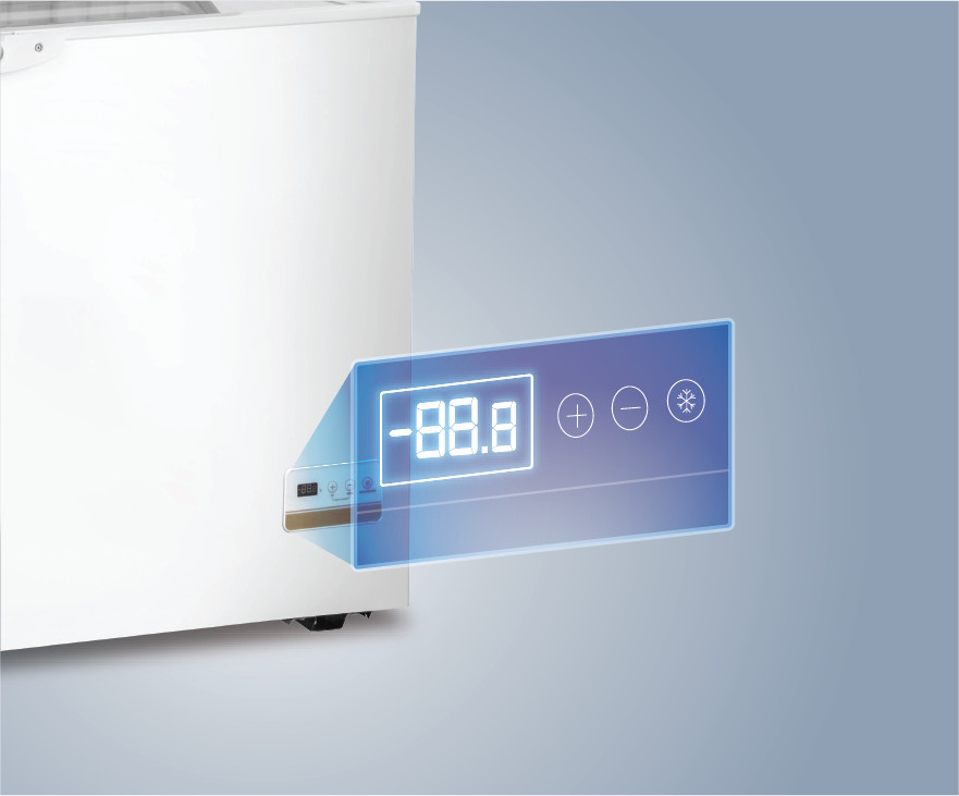 FREEZER PETI - CHEST FREEZER AQUA AQF-400GC / 400 L