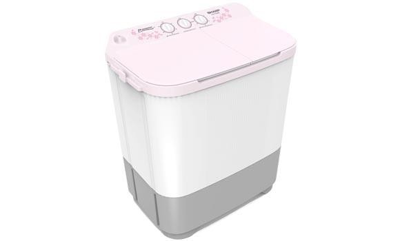 Mesin Cuci SHARP 2 Tabung 7KG ES-T80MW BK/PK/HK 
