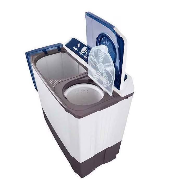Mesin Cuci LG 16 KG P1600RT / 2 Tabung Manual / Biru