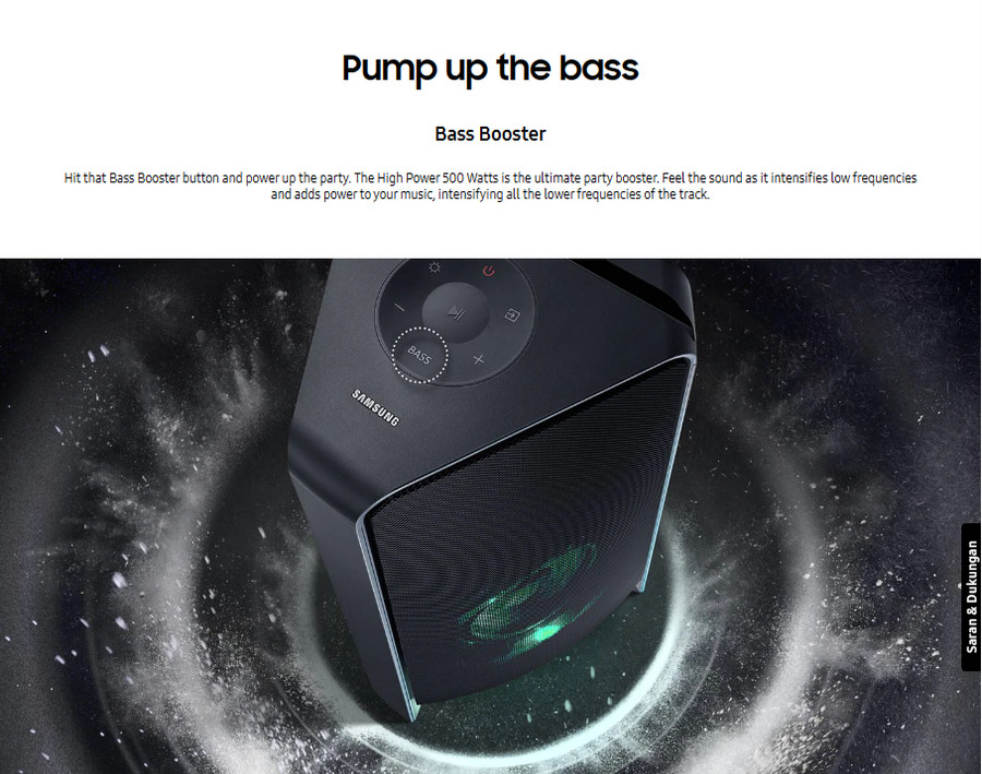 Speaker SAMSUNG MX-T50