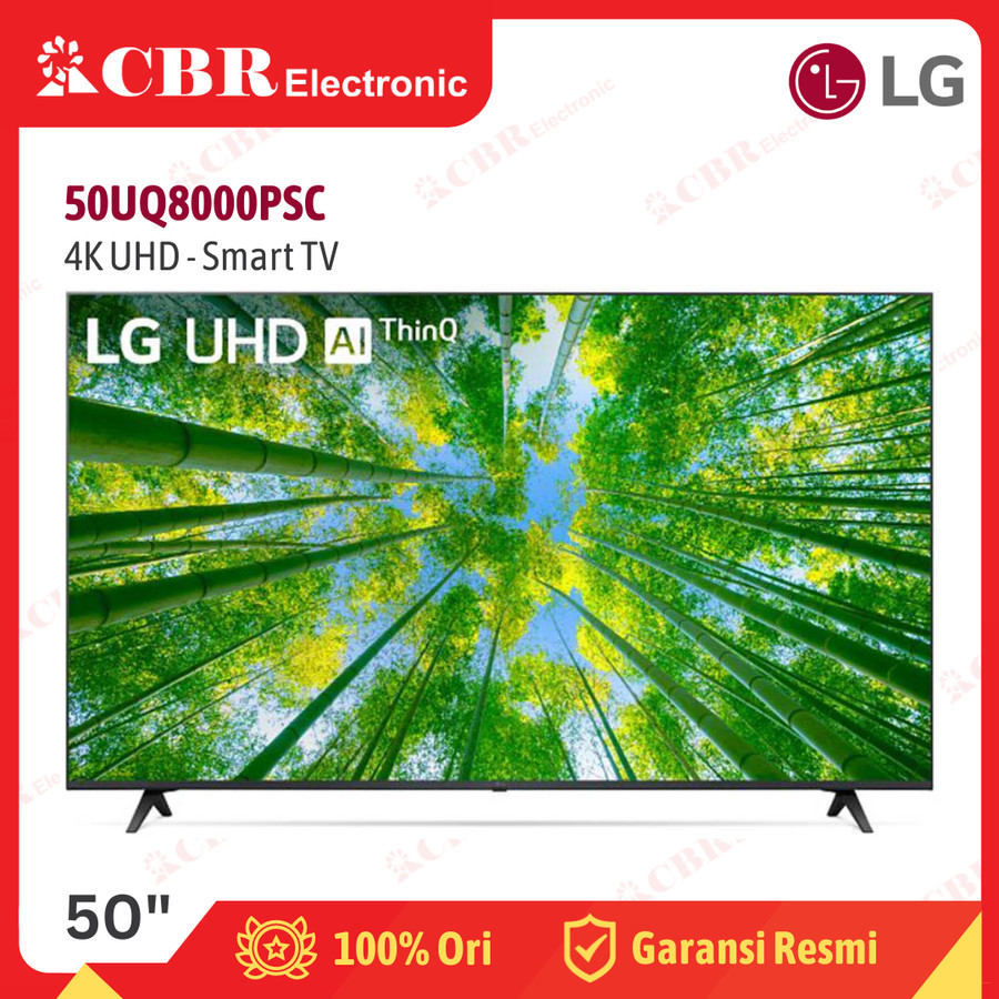 TV LG 50 inch LED TV 50UQ8000PSC (4K UHD - Smart TV)