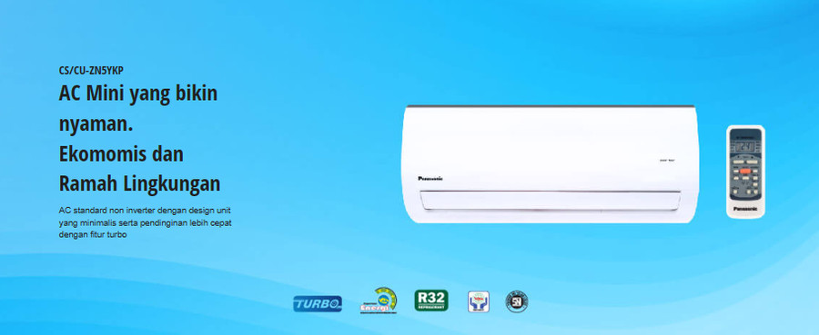 AC Split PANASONIC Standard 0.75PK CS-ZN7YKP R-32