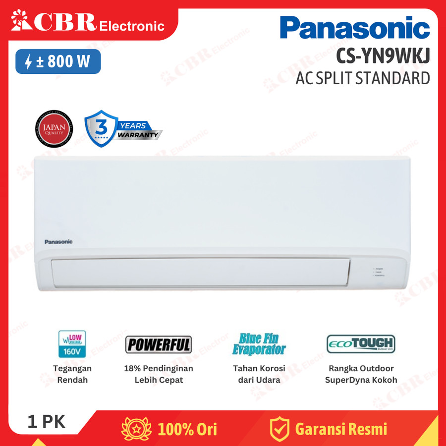 AC Split PANASONIC Standard 1PK CS- YN9WKJ R-32