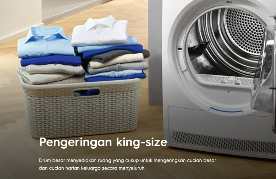 Dryer ELECTROLUX 7.5 Kg EDV754H3WB