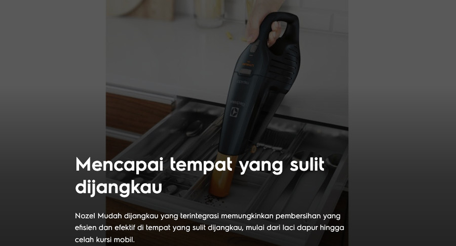 Vacuum Cleaner ELECTROLUX ZB6307DB [Hand Vacuum / 500ml]