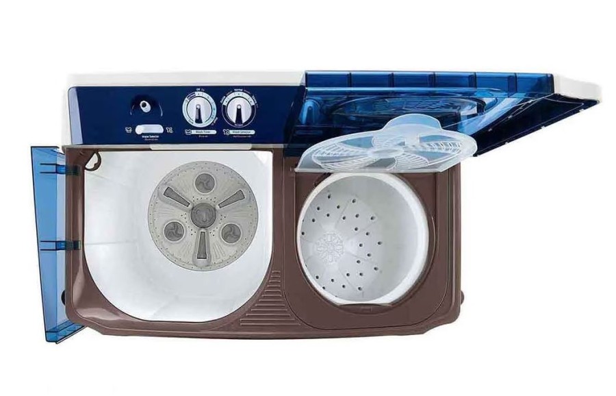 Mesin Cuci LG 16 KG P1600RT / 2 Tabung Manual / Biru