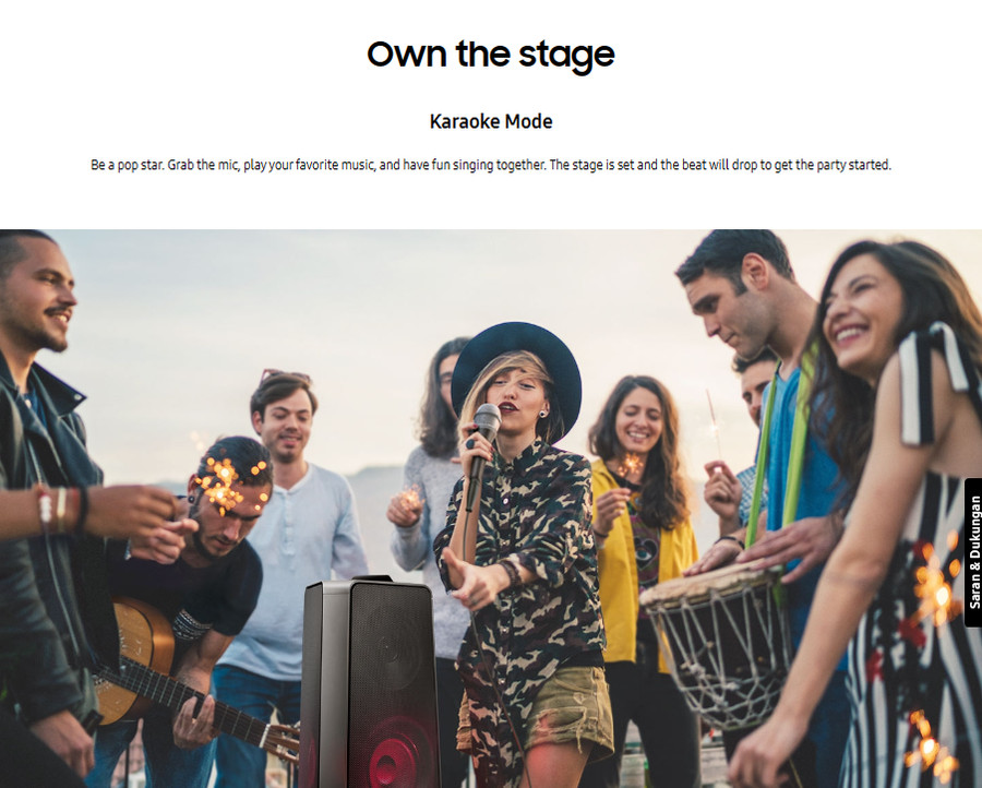 Speaker SAMSUNG MX-T50