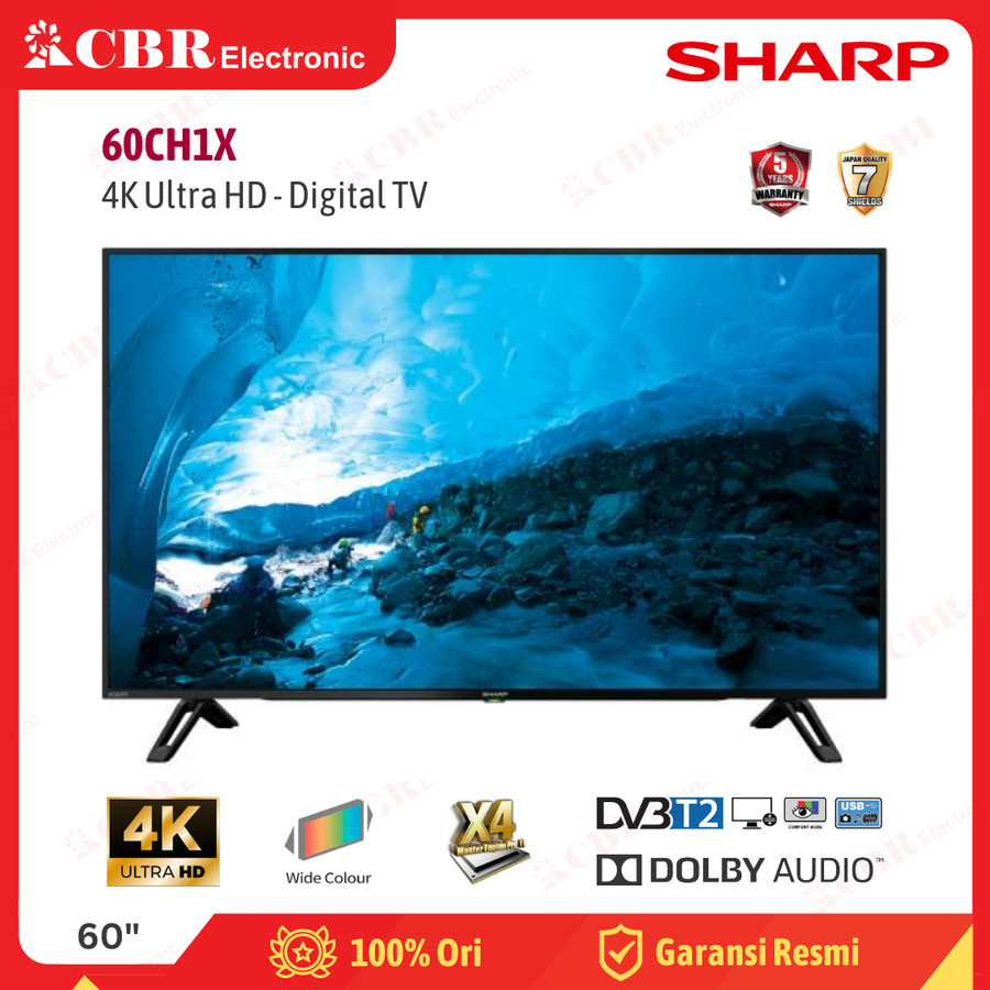 TV SHARP 60 Inch LED 60CH1X (4K UHD)