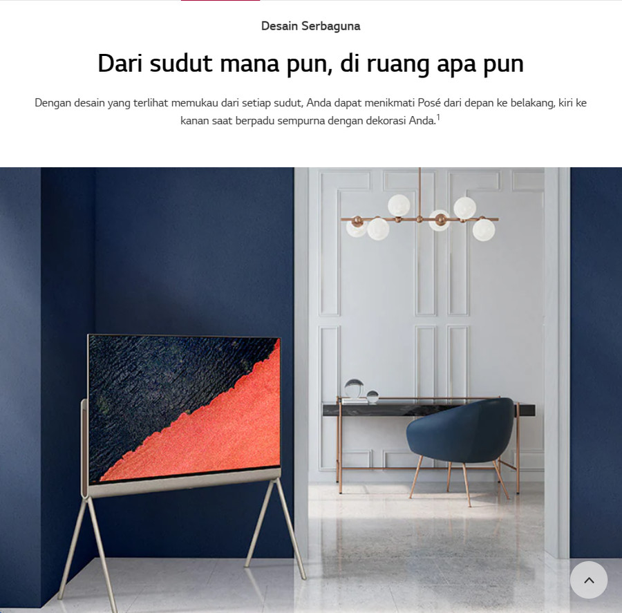 TV LG 55 Inch LED 55LX1QPSA (OLED Evo-4K Dolby Vision-Dolby Atmos)