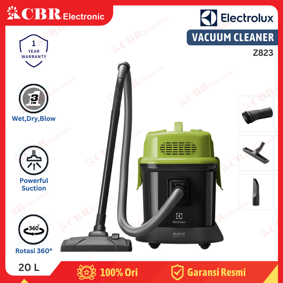 Vacuum Cleaner ELECTROLUX Z823 [Heavy Duty 20 L / Wet & Dry]