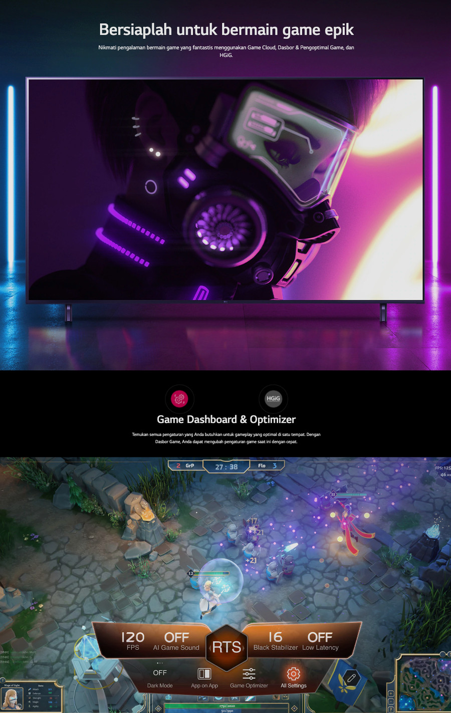 TV LG 50 inch LED TV 50UQ7500PSF (4K UHD - Smart TV)
