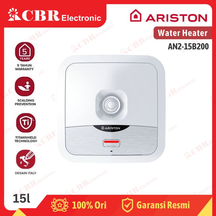 Water Heater ARISTON 15L AN2-15B200 (Low-Watt)