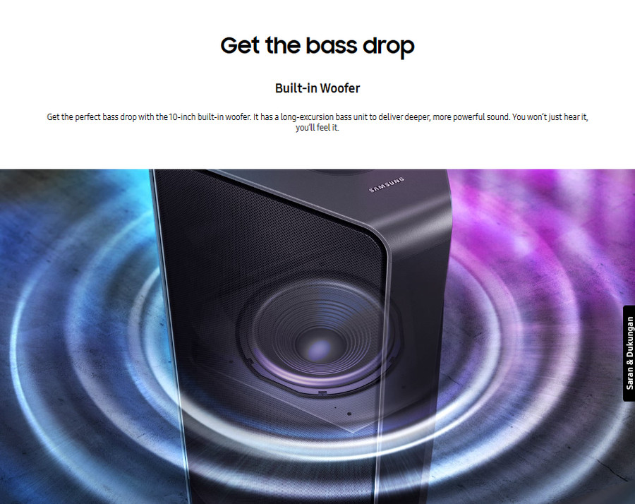 Speaker SAMSUNG MX-T70