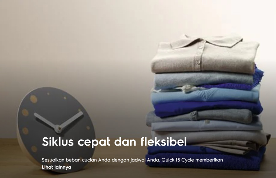 Mesin Cuci ELECTROLUX Front Loading 11 Kg EWF1142Q7WB