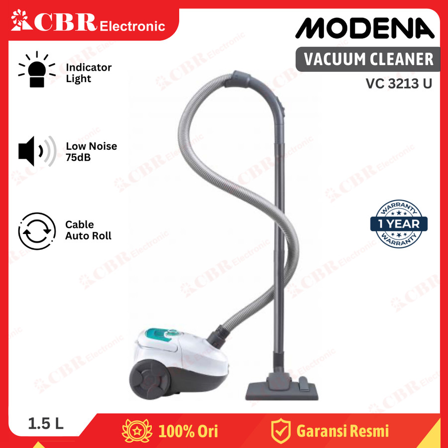 Vacuum Cleaner MODENA VC 3213 U [Dry Vacuum / 1.5L]