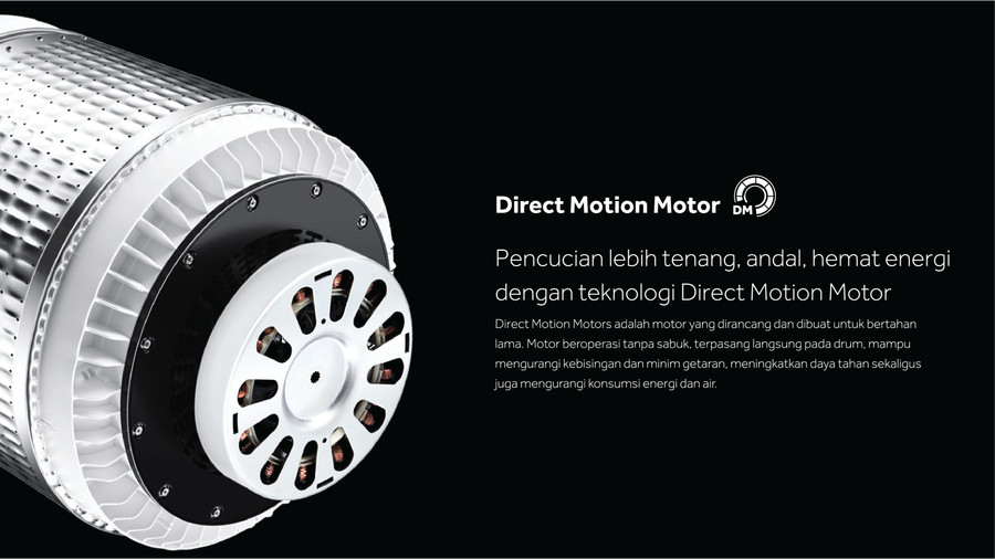 MESIN CUCI AQUA TOP LOADING 12 KG / AQW 1260DR/ TURBOX - iWASH
