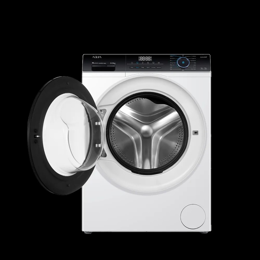 MESIN CUCI FRONT LOADING AQUA 8 KG FQW 850BF - INVERTER38