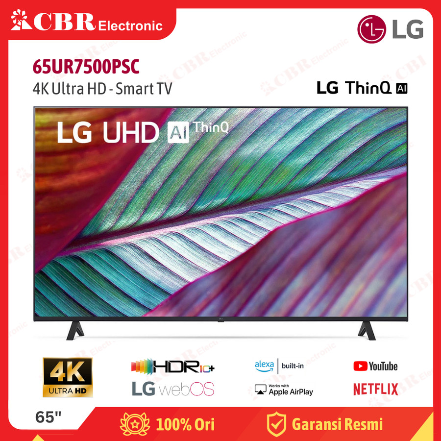 TV LG 65 Inch LED 65UR7500PSC (4K UHD-Smart TV)