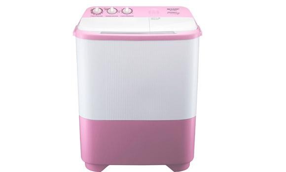 Mesin Cuci SHARP 2 Tabung 7.5KG ES-T79SJ-PK (Hijab Series) 