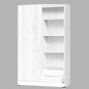 Lemari Pakaian Kayu 2 Pintu Sliding Besar Modern Minimalis Arkansas