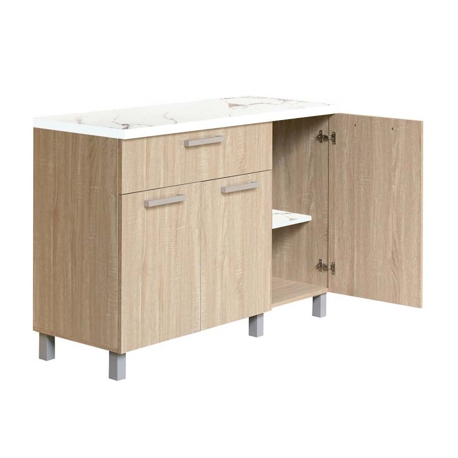 Kirana Kitchen Set Denver Lemari Bawah 3 Pintu