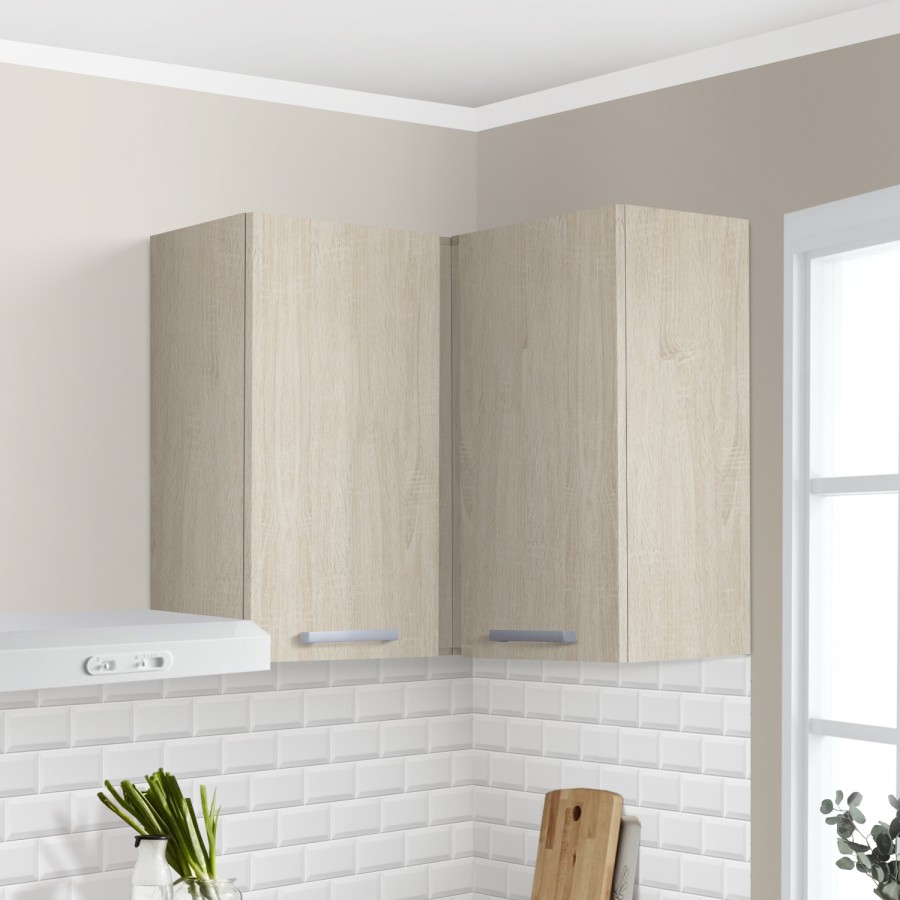 Kirana Kitchen Set Denver Lemari Atas 2 Pintu