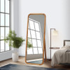 KIRANA Standing Mirror Cermin Hias Kaca Tinggi Kayu Solid Jati 