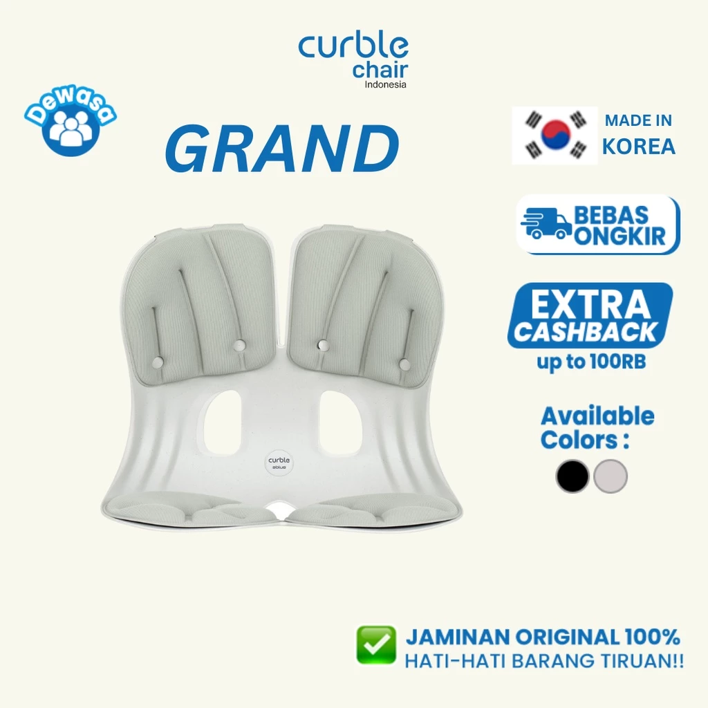 CURBLE Posture Chair GRAND - Kursi Penopang Postur Tubuh