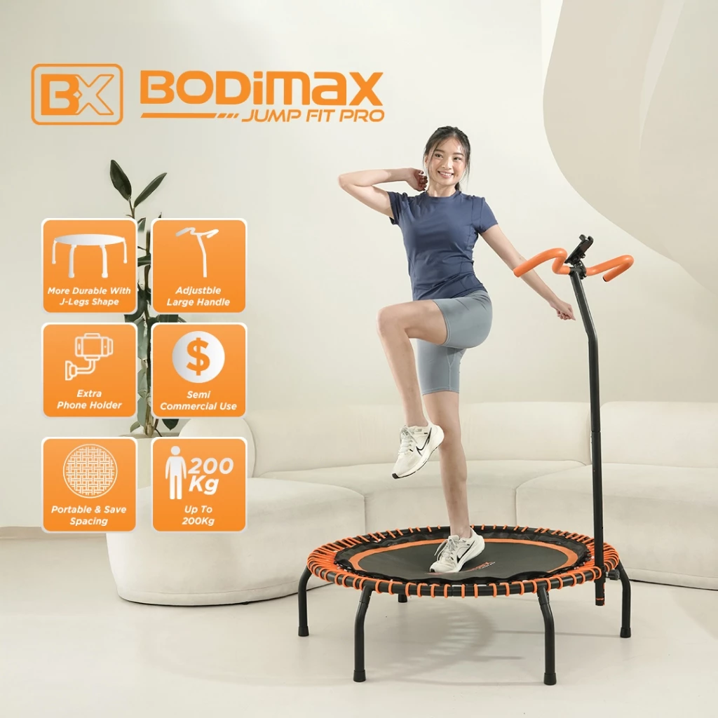 Jual Bodimax Jump Fit PRO Trampoline Trampolin Dewasa Renos