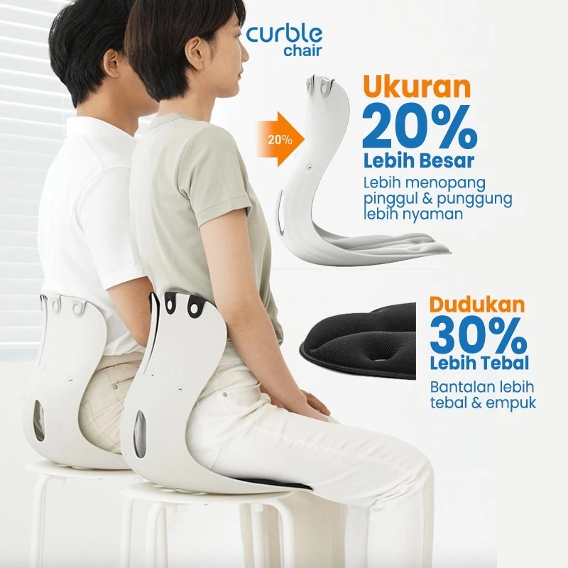 CURBLE Posture Chair GRAND - Kursi Penopang Postur Tubuh