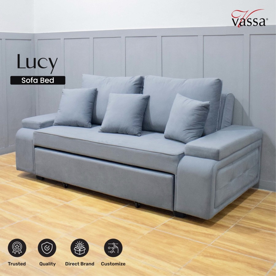 Sofabed Vassa Lucy Sofa Bed Reclining Vassa 
